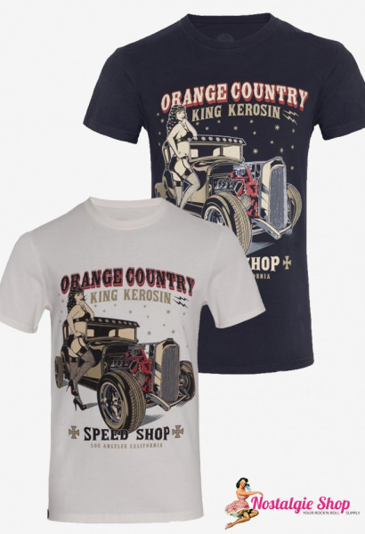 KK Orange Country T-Shirt blau oder weiß