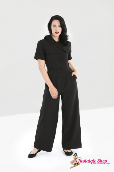 Hell Bunny Jumpsuit - Abyss Boilersuit
