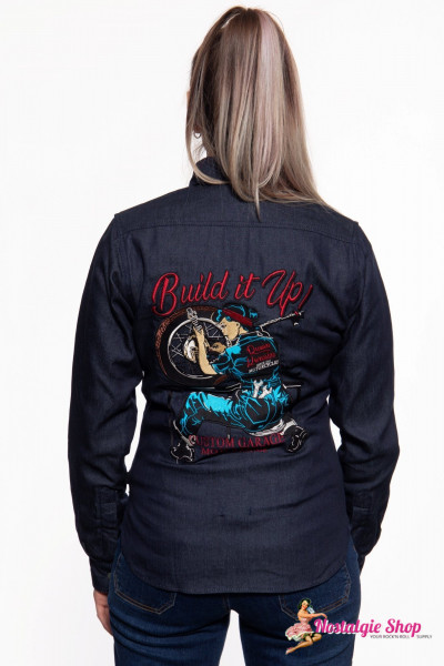 QK Ladies Adventure Gear functional shirt - built it up