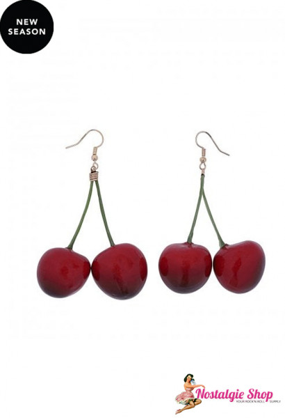 Collectif Delicious Cherries Ohrringe