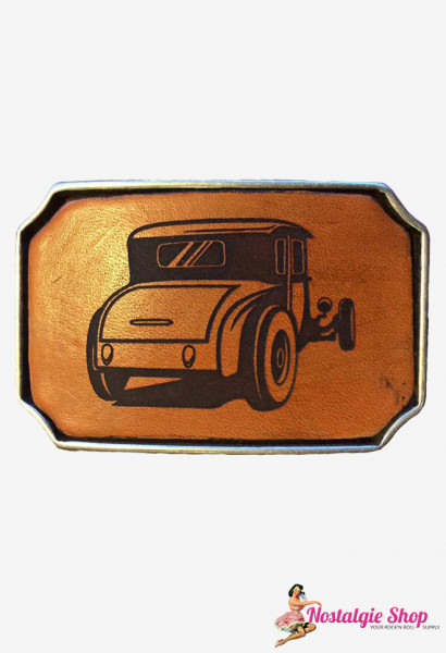 Rock cat Roll Buckle Leder - Oldtimer 135