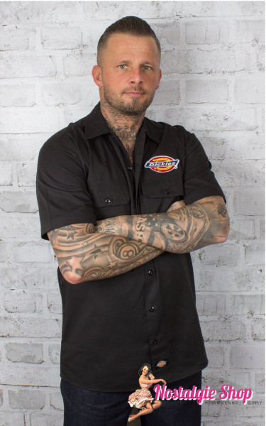 Dickies Workshirt Clintondale - schwarz