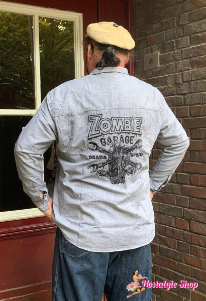 King Kerosin Work Shirt - Zombie Garage
