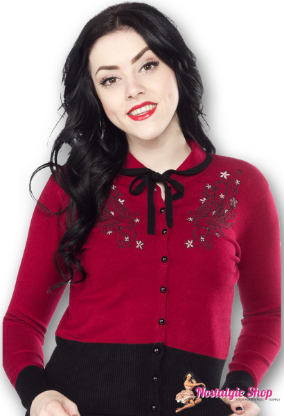 Cardigan - Annabelle Burgundy