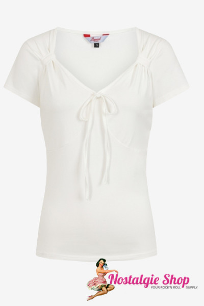 Banned jersey top "Pearl"- offwhite