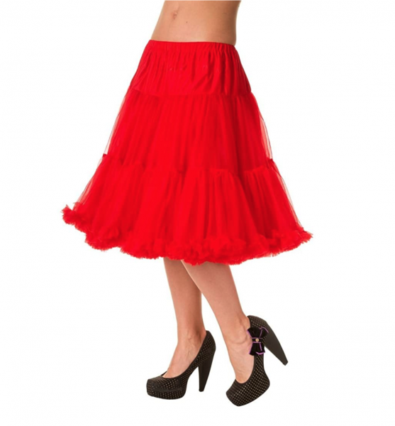 Banned Petticoat long - red