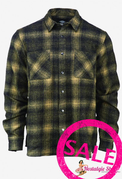 Dickies Flanellhemd Linville - khaki
