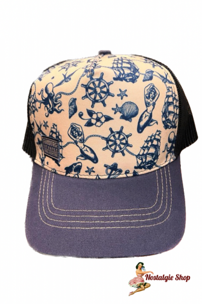 King Kerosin - Herren Cap "Hamburg" 704 Navy