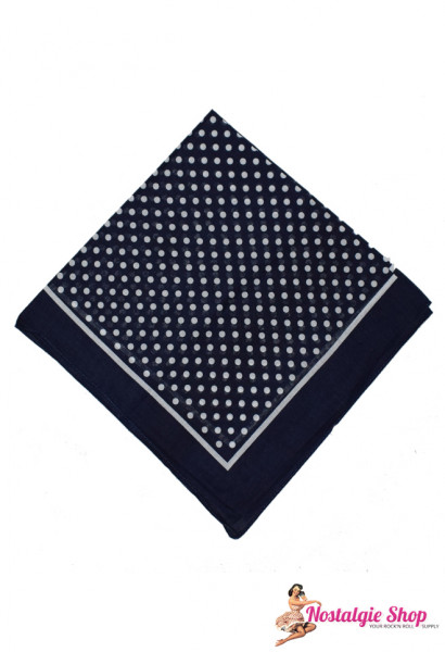 Tiki Bandana - Punkte blau