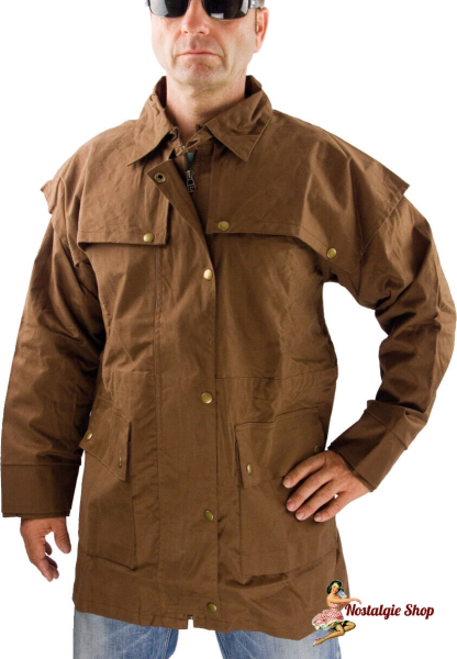 Running Bear Westernjacke - regenfest outdor Braun