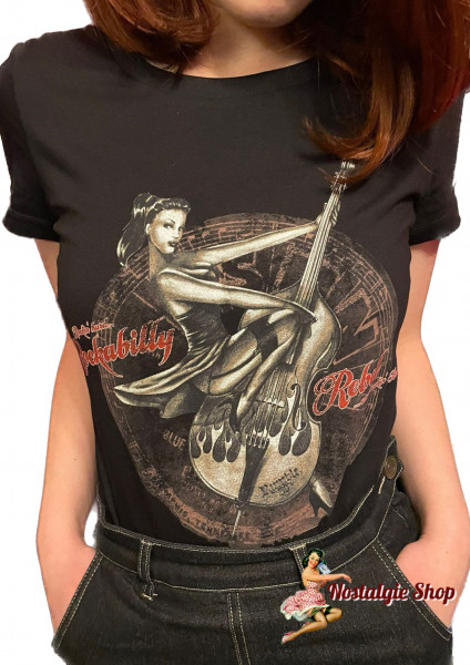 Rumble59 - Ladies T-Shirt - Rockabilly Rebel