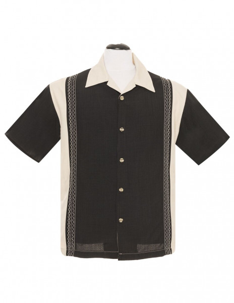 Steady Bowling Shirt - Fly to the Moon