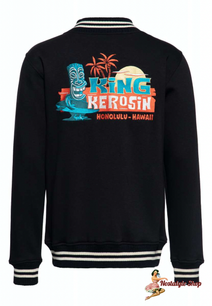 King Kerosin - COLLEGE SWEATJACKE »TIKI SURFERS«