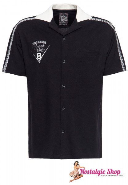 King Kerosin Bowling shirt - Racing