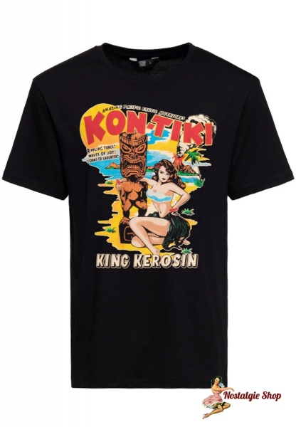 King Kerosin - Print T-Shirt «Kon-Tiki»