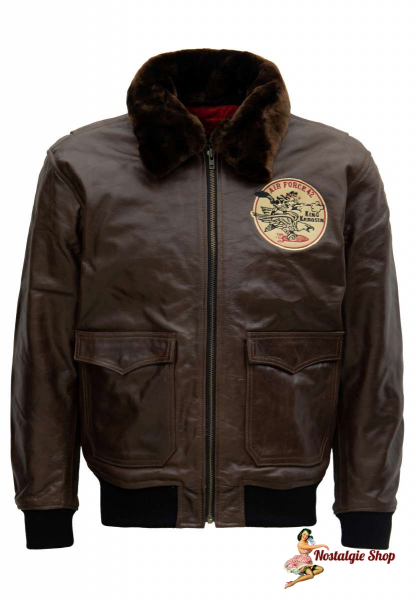King Kerosin - Fliegerjacke aus Rindsleder