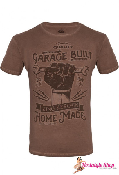 King Kerosin - Garage Build - Premium T-Shirt