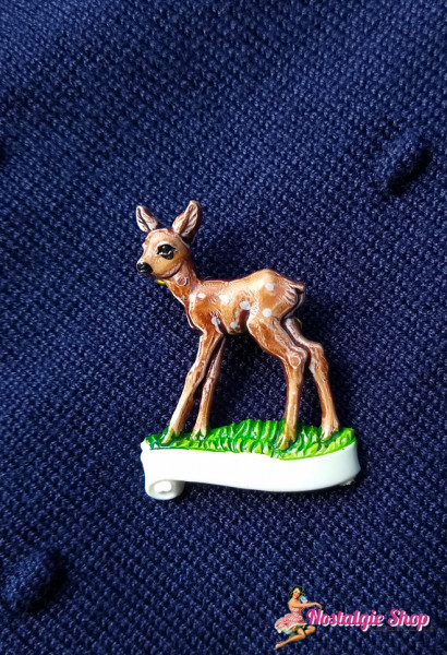 Retro brooch Bambi