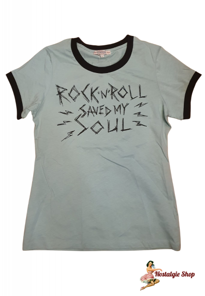Rumble 59 - Shirt "Rock’n’Roll saved my soul"