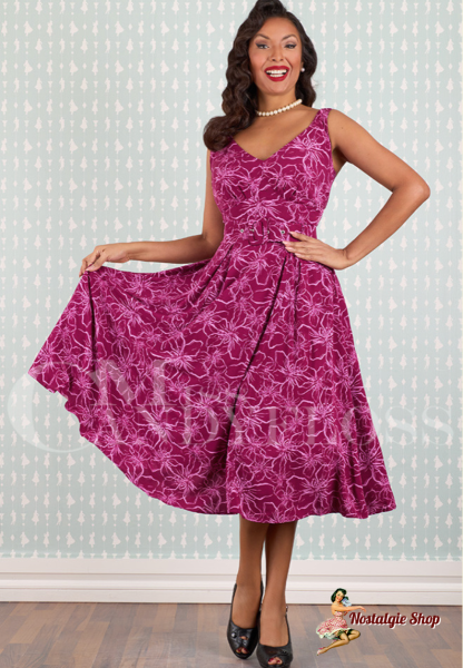 Miss Candyfloss - Ludivine-Mai Viscose swing dress