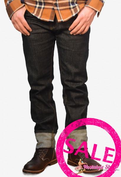 KK Robin Selvedge Stretch Jeans Stray Cats Style