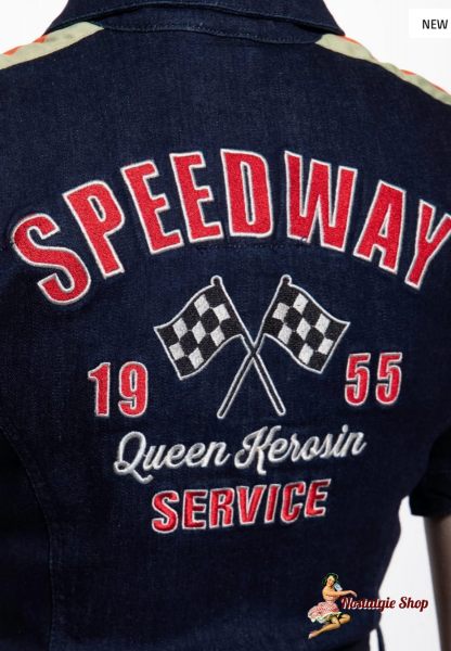 Queen Kerosin - OVERALL Einzelstück 2XL
