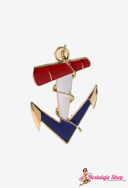 Voodoo Vixen Brosche Anker