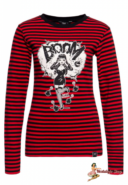 Queen Kerosin - LANGARMSHIRT »BOOM«