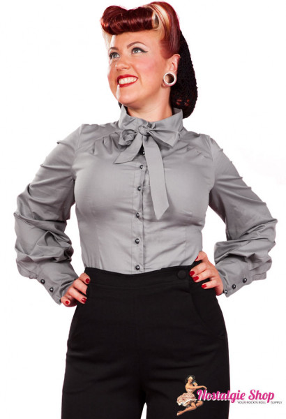 Sydney-Silver Bluse
