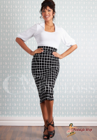 Miss Candyfloss - Hopie-May-Lou wiggle skirt Miss Candyfloss - Hopie-May-Lou wiggle skirt