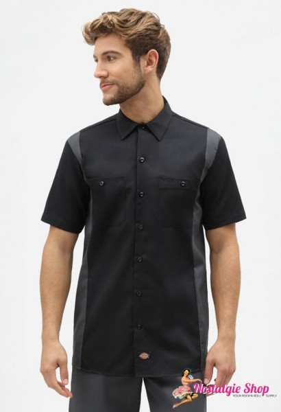 Dickies Original-Fit Two-Tone Workshirt Kurzarm