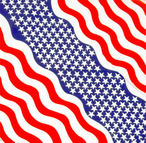 Tiki Bandana - USA geschwungen