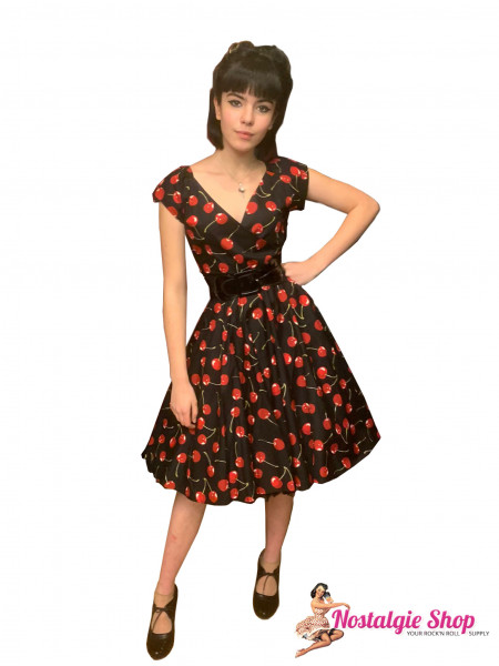 Tiki Swingkleid - Cherry