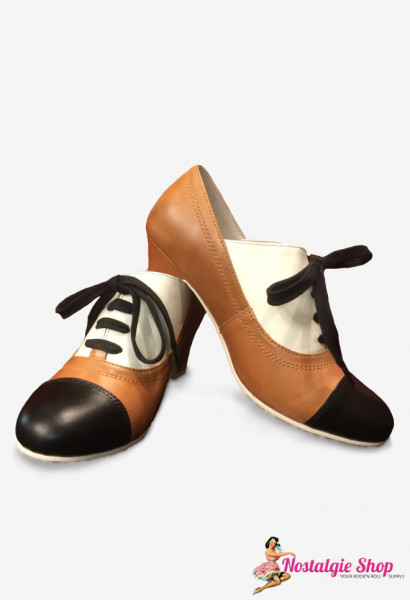 Lola Ramona Nostalgieshop Exklusiv - Ava Tan - Gr. 36 -