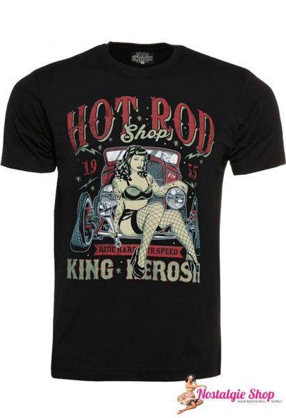 King Kerosin - Hot Rod Shop 1955 T-Shirt