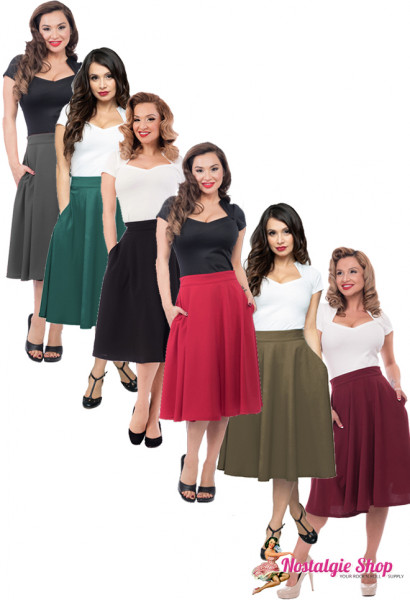 Circle-Skirt "Thrills" different colours by Steady Clothing