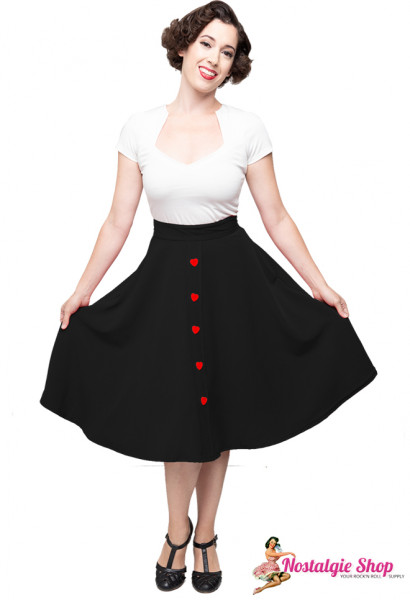 Steady Clothing Plate Skirt - Be still my heart