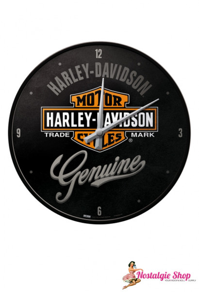 Nostalgic Art Wanduhr Harley Davidson