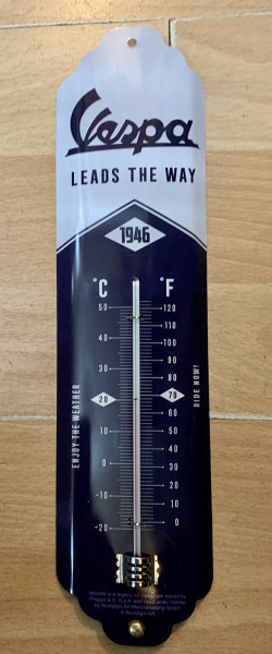 Blech Thermometer Vespa