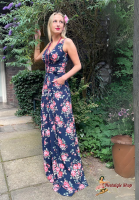 Miss Candyfloss - Giordana-Lee floral palazzo jumpsui