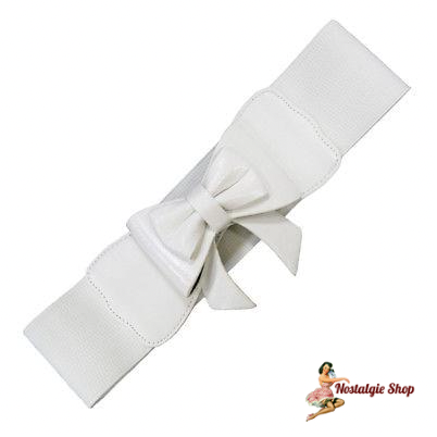 Banned Stretchgürtel "Play it right" mit Schleife - versch. Farben