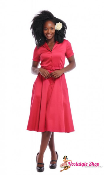 Collectif Caterina Swingkleid - rot