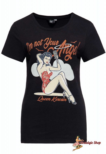 Queen Kerosin - PRINT T-SHIRT »I´M NOT YOUR ANGEL«