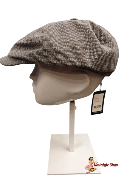 Maz - Newsboy Flat Cap Hellgrau