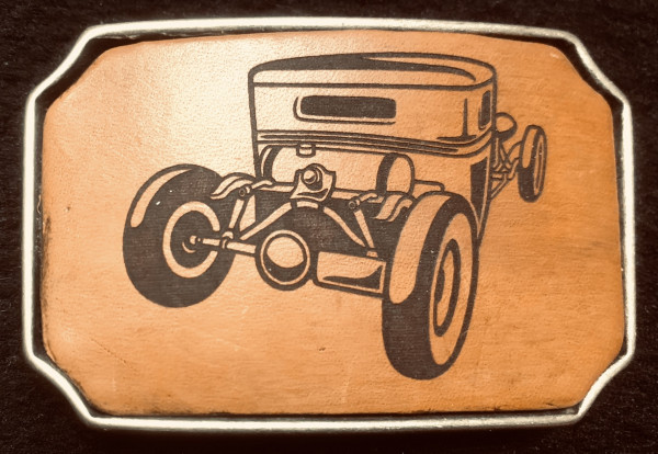 Rock cat Roll - Buckle Leder Verschiedene Motive