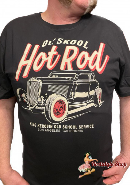 King Kerosin - Print Shirt &quot;OI Skool&quot;