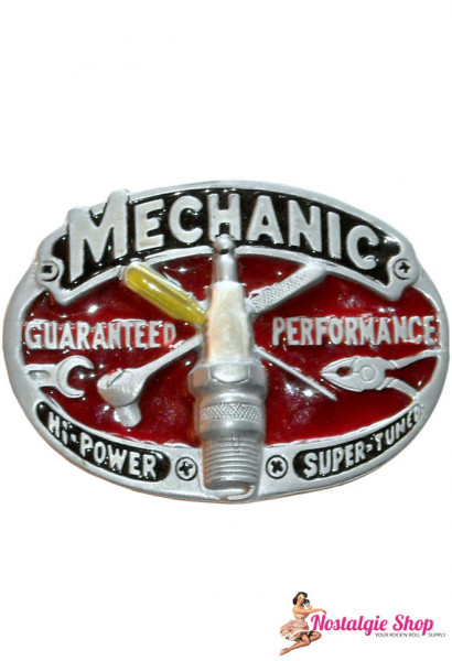 Tanside UK limeted Buckle - Mechanic Guaranted Performance Gütelschnalle