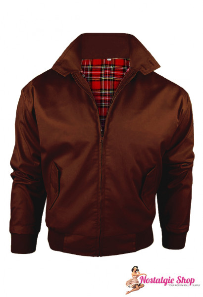 Youth Bulge Harrington Jacke - braun St. Pauli Farbe
