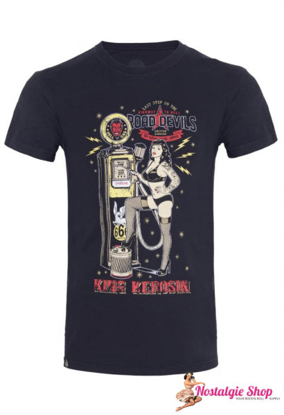 King Kerosin - Road Devils - Gas Station T-Shirt