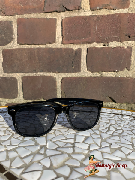 Retro Sonnenbrille James Dean - schwarz